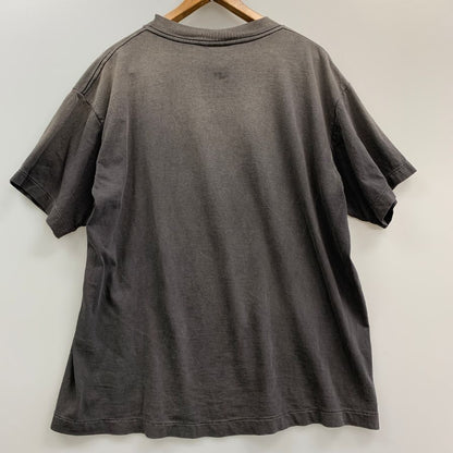 極美品◆セントマイケル 26SS 半袖Tシャツ ダメージ加工 グレー メンズ サイズS SM-MK8-0000-004 SAINT MICHAEL 【AFB35】