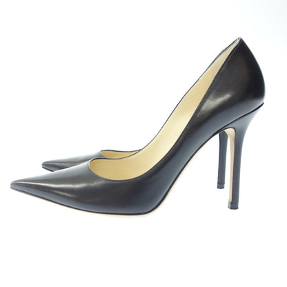 Good Condition◆JIMMY CHOO Pumps High Heels Calf Women's Black Size 35.5 JIMMY CHOO [AFC31] 