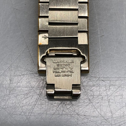 セイコー ラサール クオーツ スクエア ゴールド レディース 6730-5749 SEIKO【AFI8】