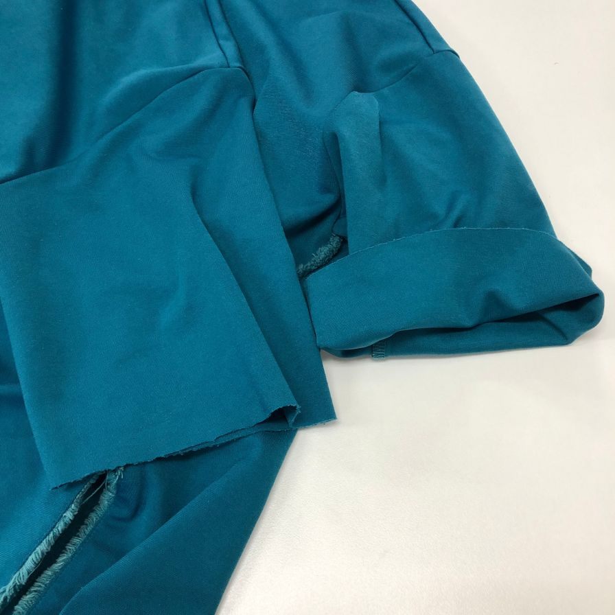 中古◆ヴィヴィアンタム カットソー 変形 デザイン 龍 アニマル ブルー レディース サイズ38  VIVIENNE TAM 【AFB32】