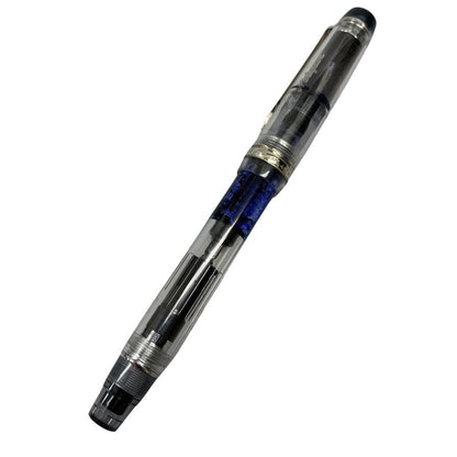 中古◆パイロット 万年筆 カスタム ヘリテイジ92 ペン先14K 585 クリア PILOT CUSTOM HERITAGE【AFI15】