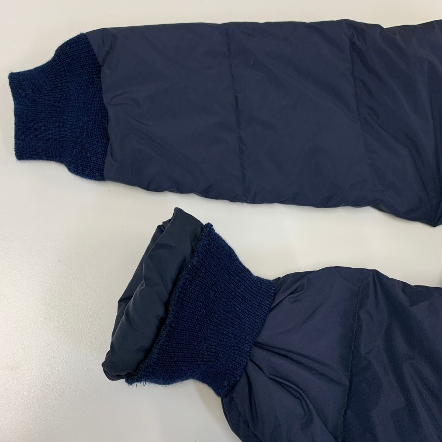 美品◆ロッキーマウンテン フェザーベッド ビームス別注 ダウンプルオーバー ネイビー メンズ サイズ40 Rocky Mountain FeatherBed BEAMS 【AFA1】