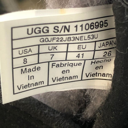 アグ ショートブーツ ニューメル フレックス ブラック サイズ26cm 1106995 UGG 約26.0cm【AFC47】