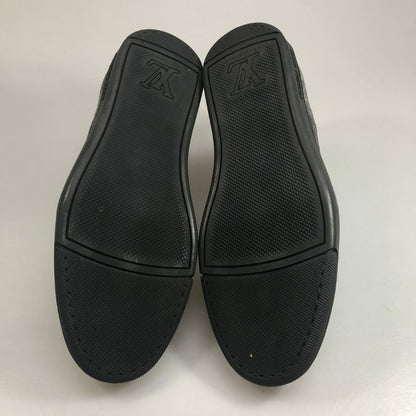 ルイヴィトン スニーカー ガストンV サイドゴア ローカット 迷彩柄 メンズ サイズ5.5 LOUIS VUITTON 約24.5cm【AFD9-2】