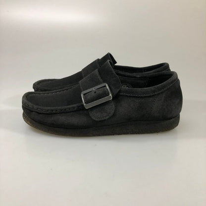 クラークス ワラビー スエード ブラック メンズ サイズ26.5 Clarks 約26.5cm【AFC52】