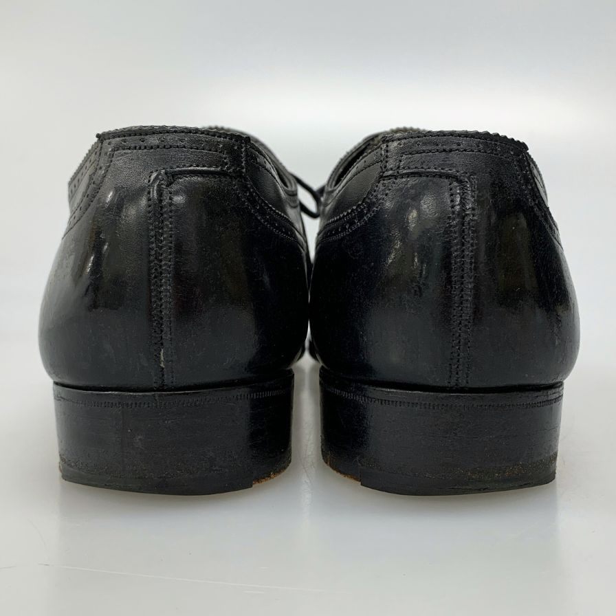 ガジアーノ＆ガーリング ウィングチップ  3537 メンズサイズ 8D ブラック  GAZIANO&GIRLING 約26.5cm【AFC45】