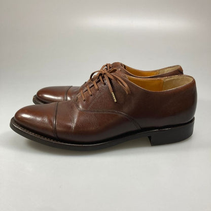 ロイドフットウェア レザーシューズ ストレートチップ カーフ 1213 ブラウン サイズUK7E  Lloyd Footwear ビジネスシューズ 約26.0cm【LA】【中古】