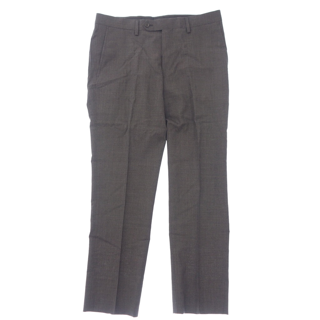 Like new◆Green Label Relaxing United Arrows Slacks Pants Men's Gray Size 80 GREEN LABEL RELAXING UNITED ARROWS [AFB4] 