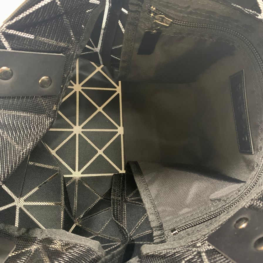 バオバオイッセイミヤケ ルーセント PVC トートバッグ ブラック BAO BAO ISSEY MIYAKE【AFE10】