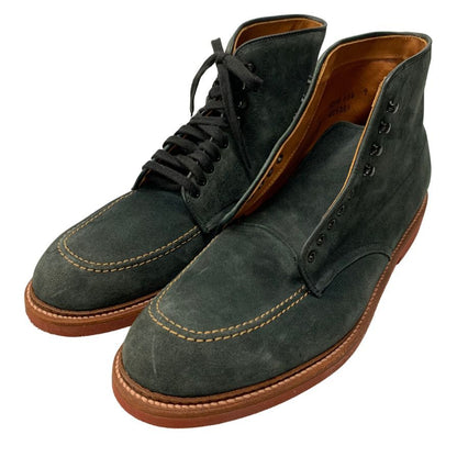オールデン レフォット別注 インディブーツ スエード 40528H ネイビー US11D メンズ  革靴 ALDEN LEFFOT ブーツ 約29.0cm【LA】【中古】