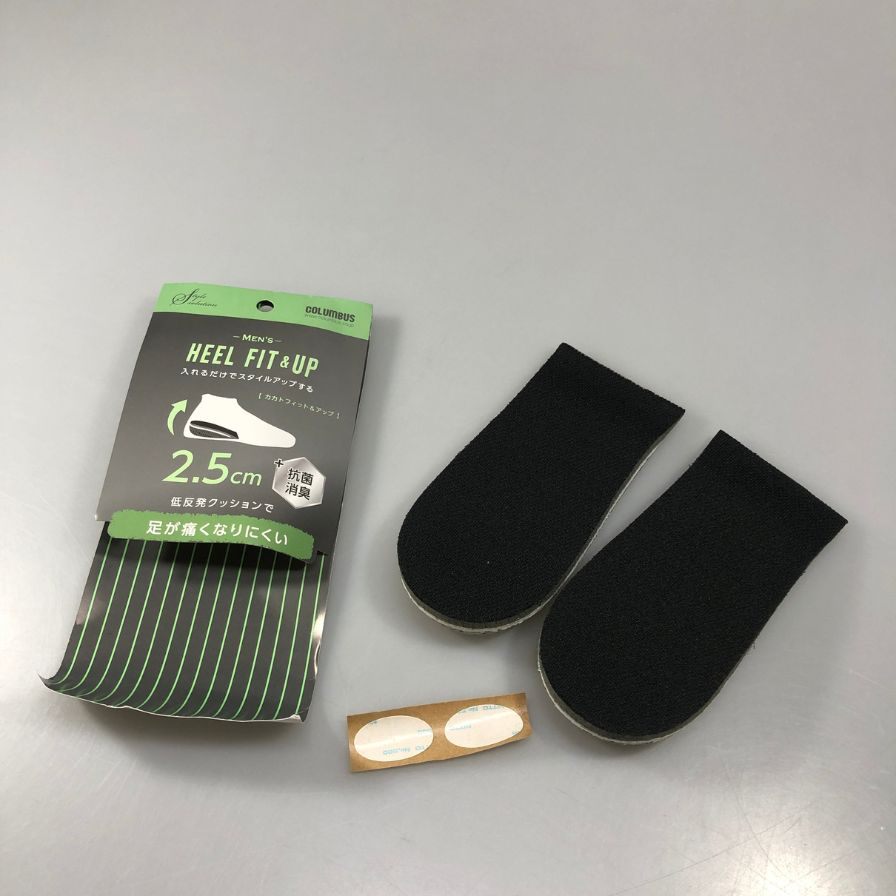 コロンバス カカトフィット＆アップ HEEL FIT & UP 抗菌防臭 低反発クッション COLUMBUS【AFI1】【中古】