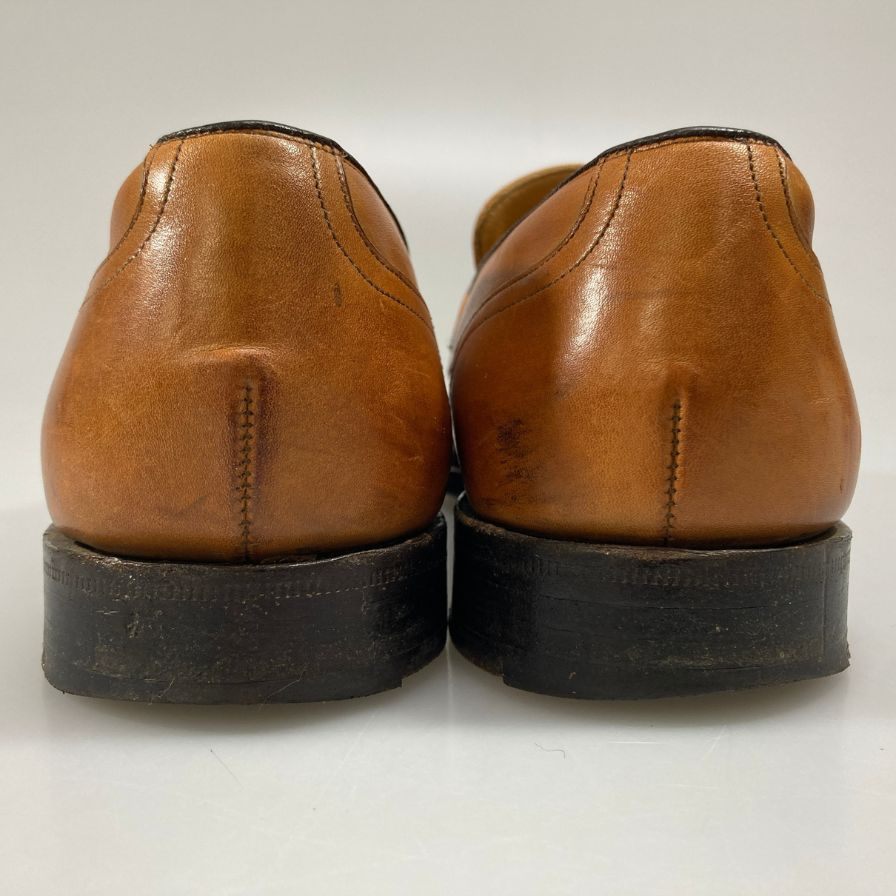 チャーチ ローファー ソールズベリー 3都市 ブラウン メンズ UK65G 93ラスト Church's SALISBURY ローファー 約25.0cm【LA】【中古】
