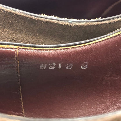 トレーディングポスト ダブルモンク スウェード ストレートチップ メンズサイズ 6 ブラウン Trading Post ビジネスシューズ 約25.0cm【LA】【中古】