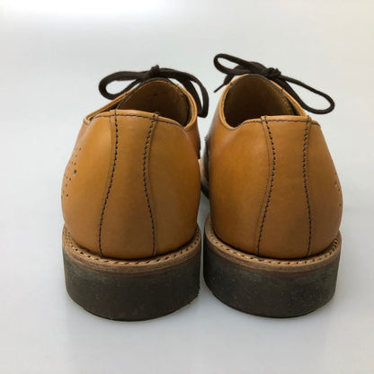 サンダース BGS コレクション パンチドキャップ、ダービー ライトブラウン サイズ6 SANDERS 約25.0cm【AFD14】