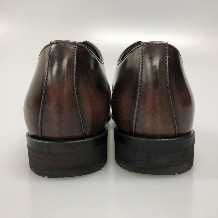 リーガル レースアップシューズ ストレートチップ ダークブラウン メンズ サイズ24.5 241S REGAL 約24.5cm【AFC45】