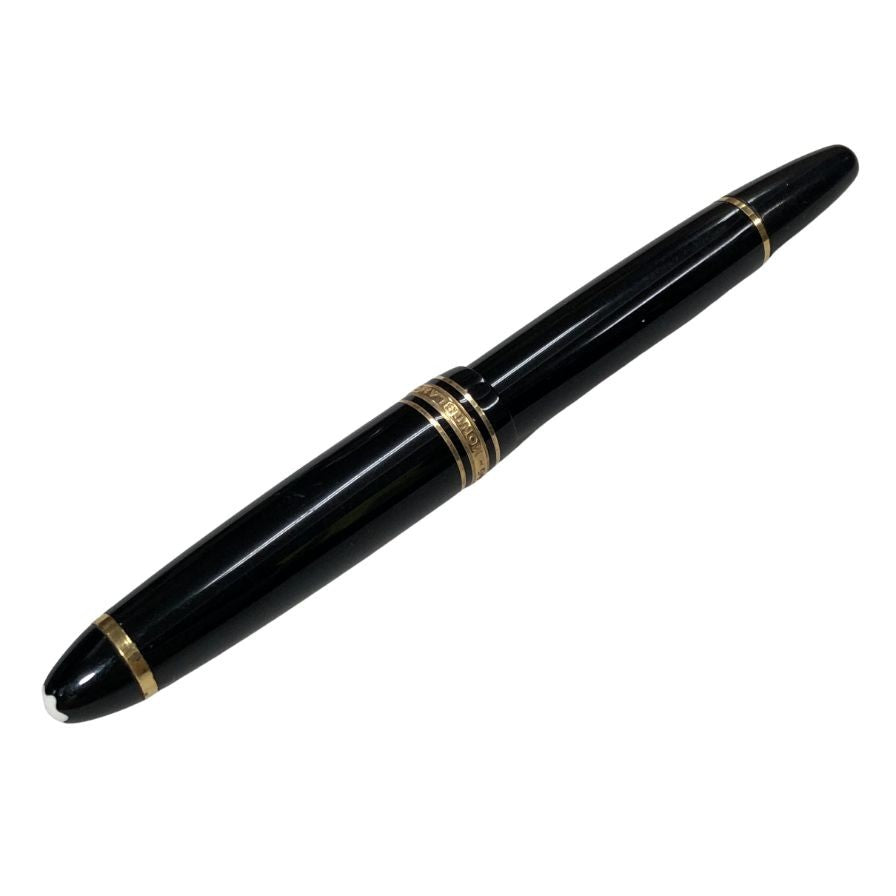 モンブラン 万年筆 マイスターシュテュック 4810 No.146 ペン先14C 585 ブラック×ゴールド MONTBLANC【AFI11】