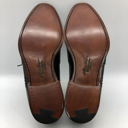 アルフレッド サージェント レザーシューズ ウィングチップ ブラック メンズ サイズ7 Alfred Sargent 約25.5cm【AFD8】