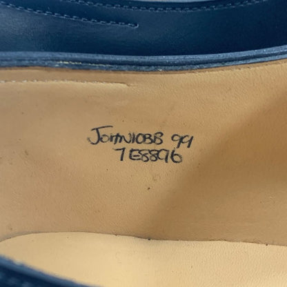 ジョンロブ レザーシューズ プレーントゥ イヤーモデル 1999 サイズ7E ブラック JOHN LOBB ビジネスシューズ 約25.5cm【LA】【中古】