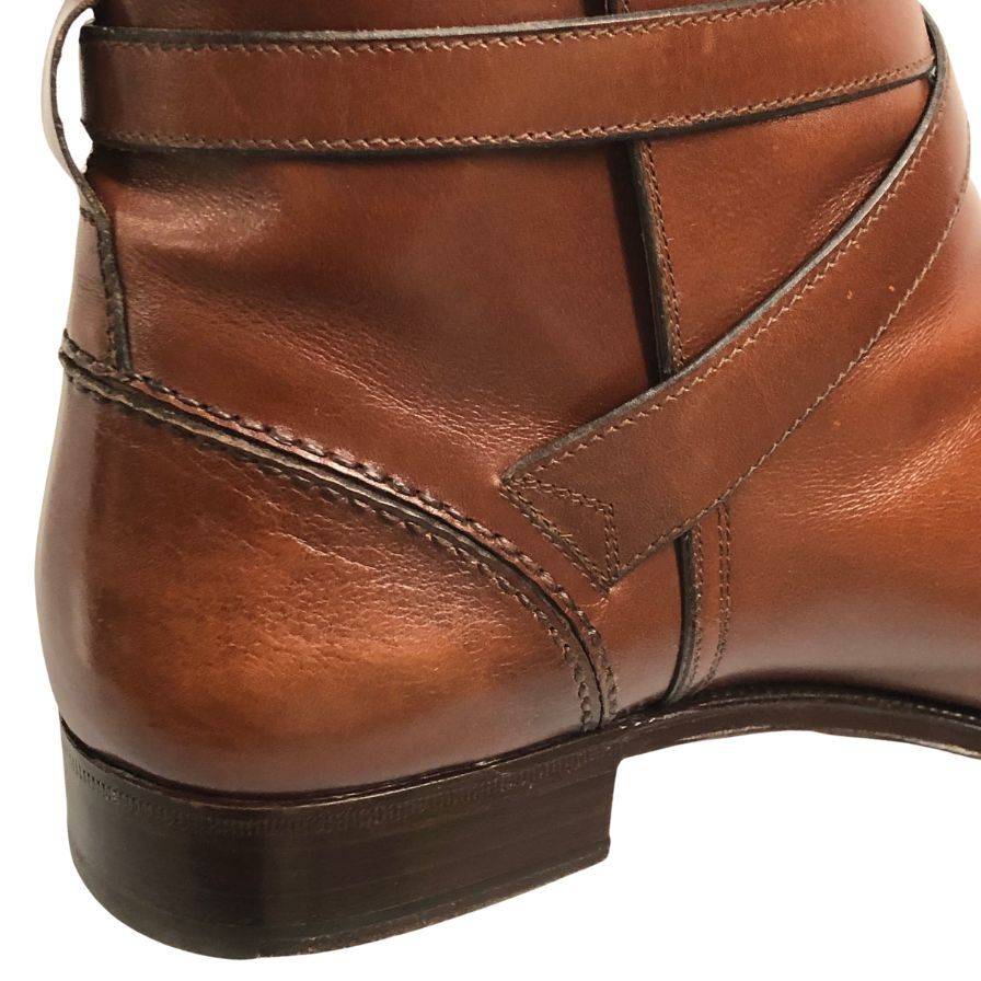 靴 TANINO CRISCI タニノクリスチー ジョッパーブーツ カーフ ブラウン メンズ