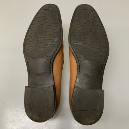 サントーニ レザーシューズ ローファー 16745 カーフ ブラウン サイズUK5 メンズ SANTONI 約24.0cm【AFC48】
