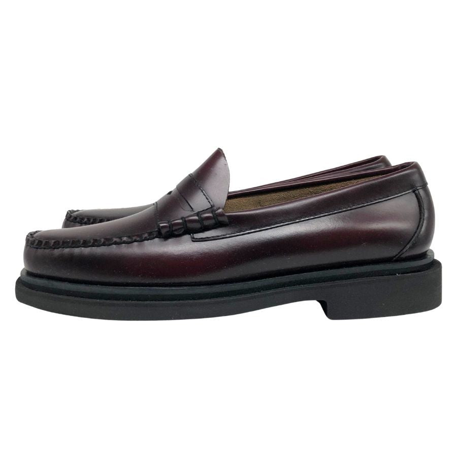 ジーエイチバス ローファー ウィージャンズ ラーソン サイズ8 メンズ バーガンディ G.H.Bass&Co. WEEJUNS LARSON ローファー 約26.5cm【LA】【中古】