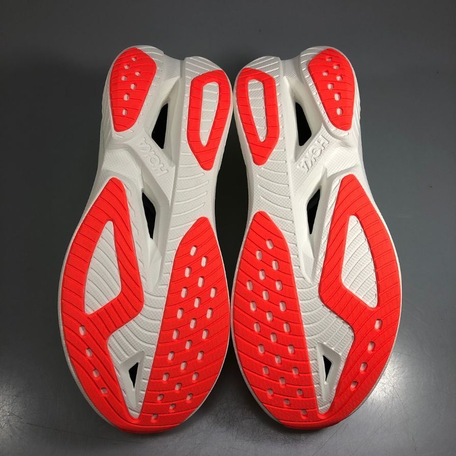ホカオネオネ ランニングシューズ マッハ X3 イエロー メンズ 25㎝ HOKA ONE ONE【AFC5】【中古】