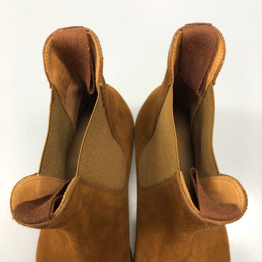JMウエストン サイドゴアブーツ スエード 705 メンズ サイズ6D ブラウン J.M. WESTON ブーツ 約24.5cm【LA】【中古】