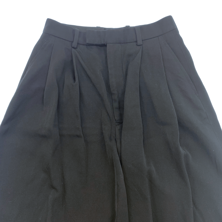 Good Condition◆Lithium Homme Slacks Pants Men's Black Size 40 LITHIUM HOMME [AFB9] 