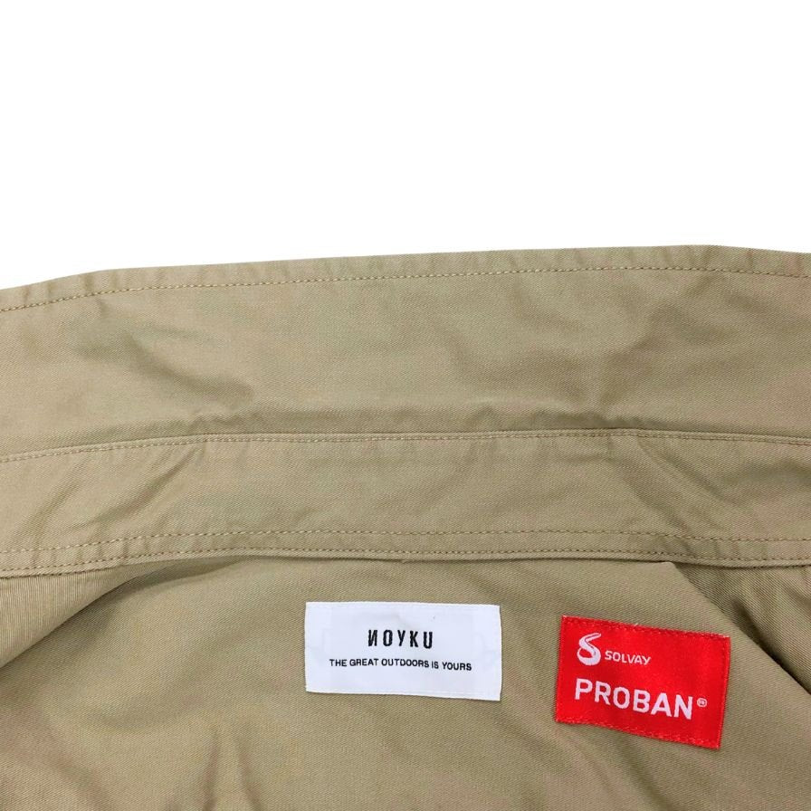 美品◆ノイク カバーオール ベージュ メンズ サイズM NOYKU 【AFB10】