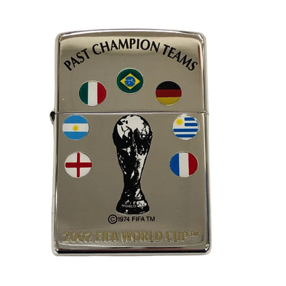 ジッポー オイルライター 2001年製 シルバー ZIPPO 2002 FIFA WORLD CUP