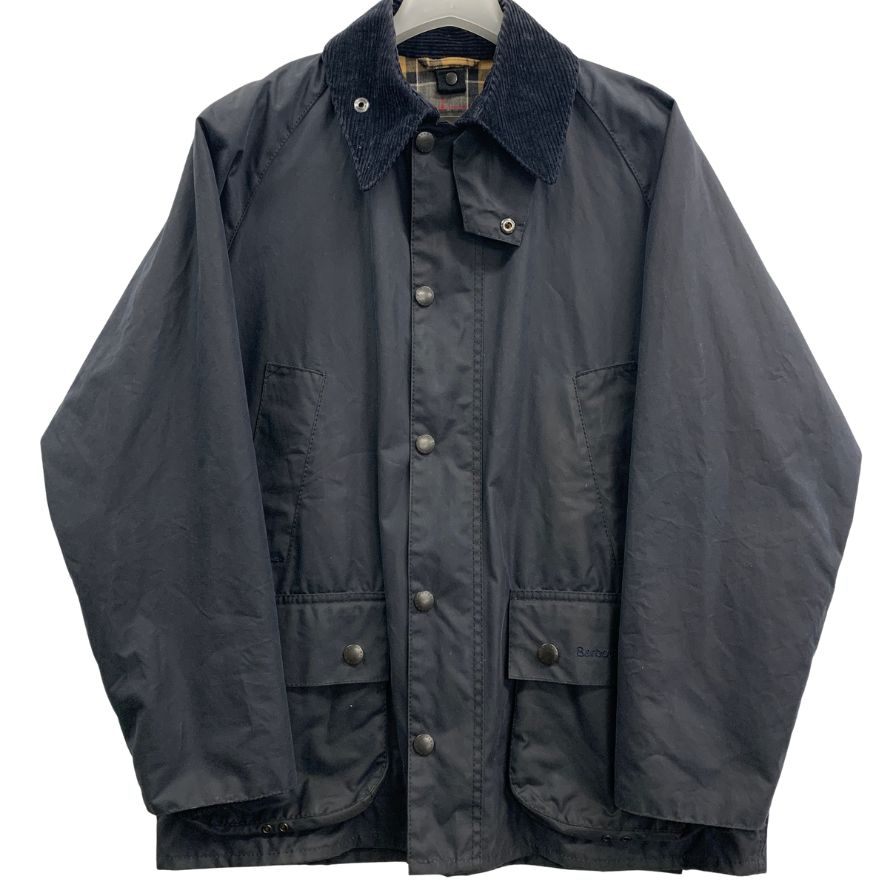 美品◆バブアー ジャケット ビデイル オイルド ネイビー メンズ サイズ38 Barbour BEDALE 【AFA20】