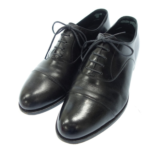 Good condition◆Scotch grain leather shoes straight tip 1236 men's black size 26EEE SCOTCH GRAIN [AFC46] 