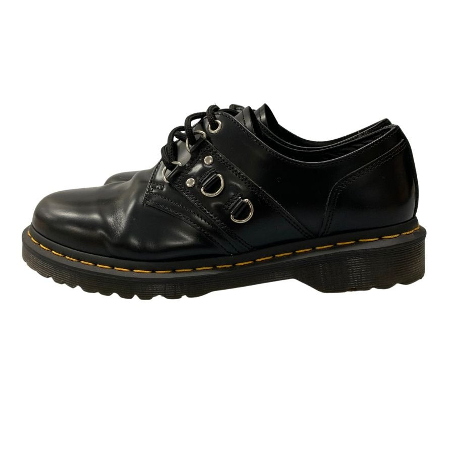 美品◆ドクターマーチン レースアップシューズ 1461 3ホール Dリング ブラック メンズ UK7 Dr.Martens【AFC44】