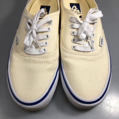 バンズ スニーカー エラ キャンバス メンズ ホワイト サイズ27.0cm VANS 約27.0cm【AFC32】