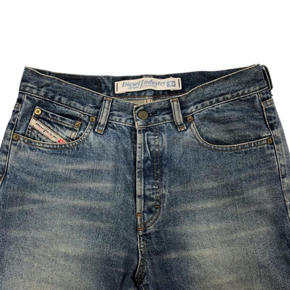 ディーゼル デニムパンツ TYPE RR55  インディゴ ボタンフライ イタリア製 メンズ サイズ32 ブルー系 DIESEL 【AFB19】