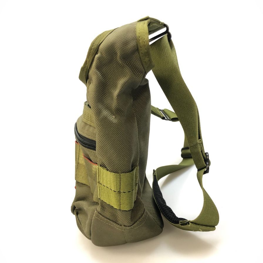 ブリーフィング デイトリッパー Ｓ ショルダー USA製 カーキ BRIEFING【AFE6】