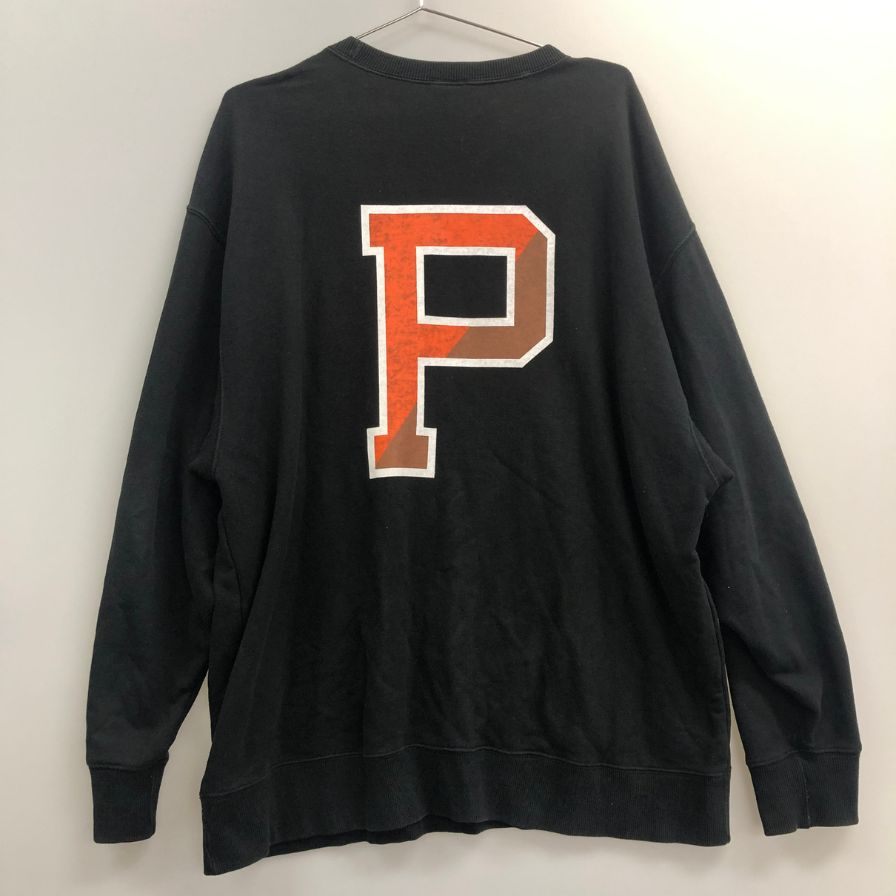 中古◆チャンピオン スウェット PORT LAND ブラック メンズ サイズL Champion 【AFB11】