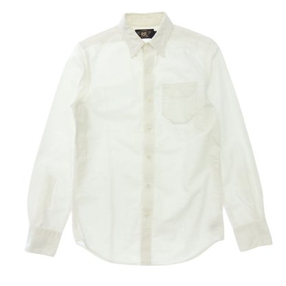 Used ◆Double Earle Button Down Shirt BD Size S White Men's RRL [AFB17] 