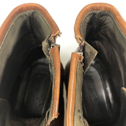 ダナー レースアップブーツ LANCASTER サイドジップ レザー ブラウン メンズ サイズ43 D00003 Danner 約27.5cm【AFC44】