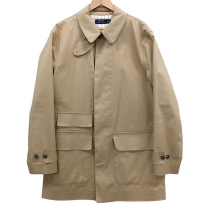 美品◆ポロ ラルフローレン ショートコート メンズ ベージュ サイズS POLO RALPH LAUREN 【AFB21】