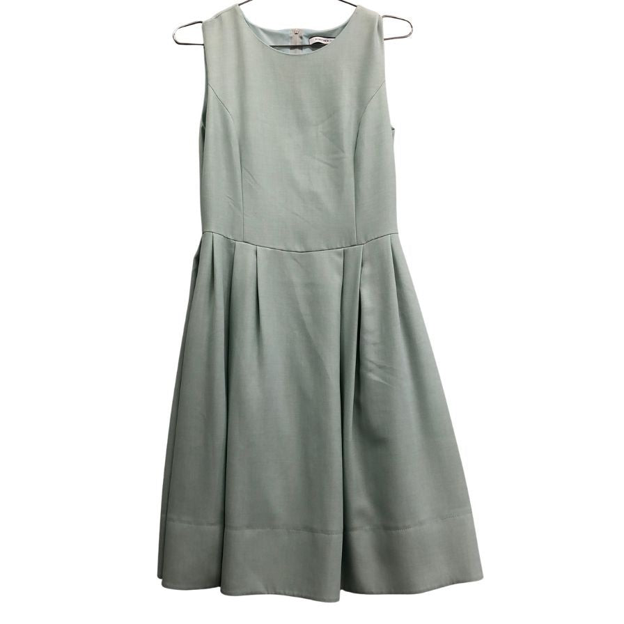 美品◆フォクシーニューヨーク ノースリーブワンピース 35722-NA0FG905L レディース ブルー サイズ40 FOXEY NEW YORK 【AFB36】
