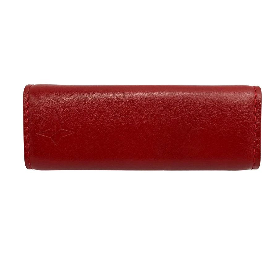 グローブトロッター トローリー ハンドルカバー レザー ユニセックス ボルドー globe-trotter【AFI5】【中古】