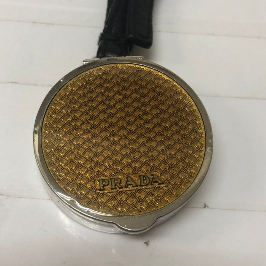 プラダ ピルケース ゴールド PRADA【AFI8】【中古】