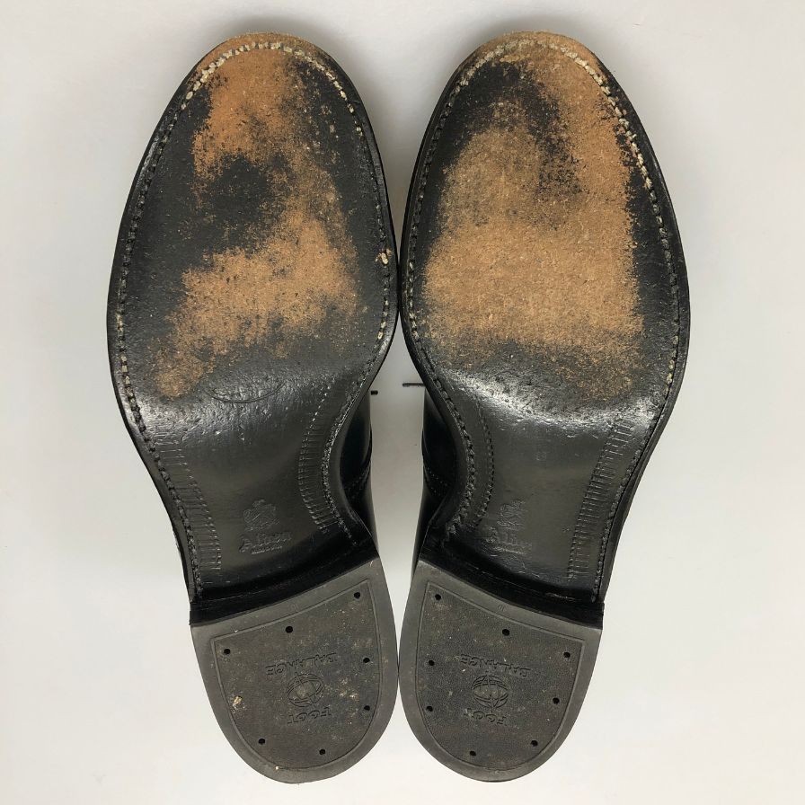 オールデン 53511 プレーントゥ コードバン モディファイドラスト メンズ ブラック サイズ6.5 ALDEN ビジネスシューズ 約24.5cm【LA】【中古】