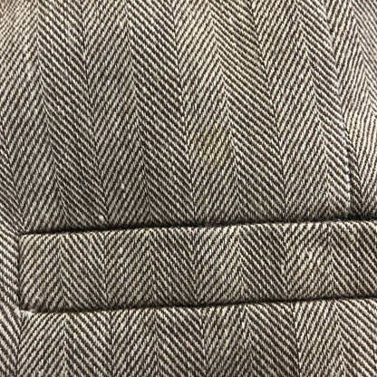 ブルネロ クチネリ コットン＆リネン パンツ メンズ サイズUSA4  ブラウン系 Brunello Cucinelli 【AFB6】