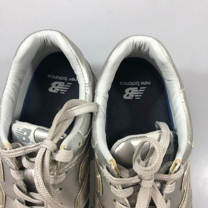 ニューバランス ローカットスニーカー CM576SV シルバー メンズ サイズ28 New Balance 約28.0cm【AFC7】