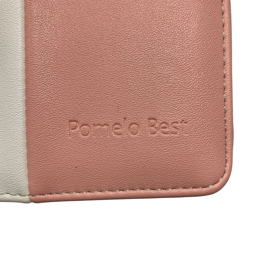 ポメロベスト 長財布 ラウンドジップ ピンク系 ゴールド金具 レディース Pomelo Best【AFI8】