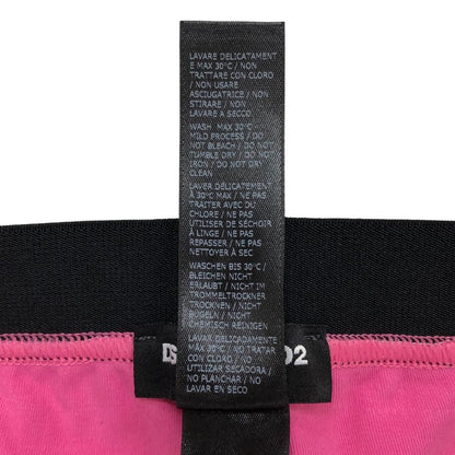 ディースクエアード レギンス スパッツ 裾ロゴ レディース サイズS ピンク DSQUARED2 【AFB25】