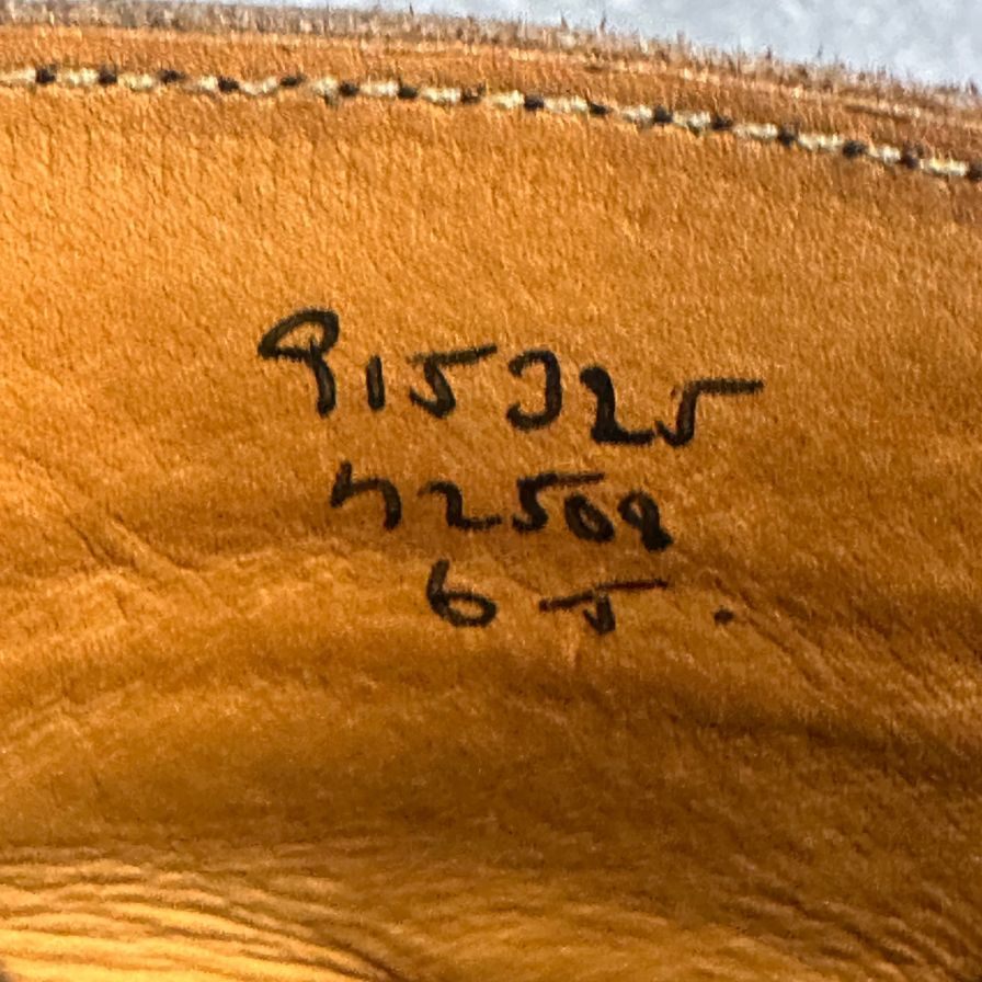 トリッカーズ  M2508 カントリーブーツ ダークブラウン カーフ サイズUK6 Tricker’s ブーツ 約24.5cm【LA】【中古】