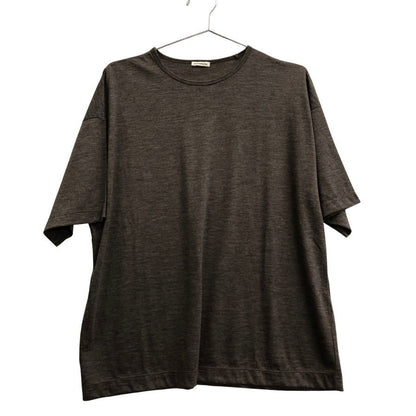 美品◆キャッシュ＆バルバ Tシャツ カシミヤ想定 サイズ不明 グレー メンズ cash & barba 【AFB27】